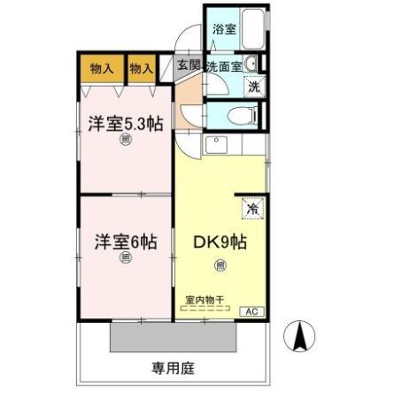 ソシア寿正の間取り