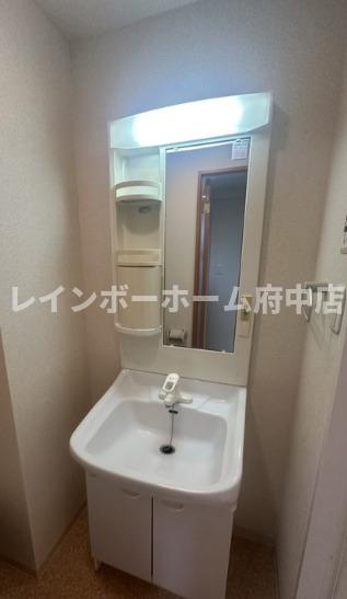 サンライズヴィラ国立の独立洗面台