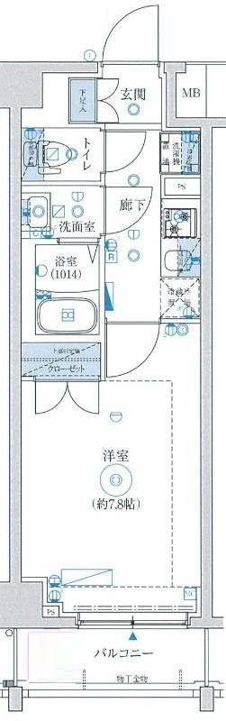 REXZY東向島の間取り|間取りです。