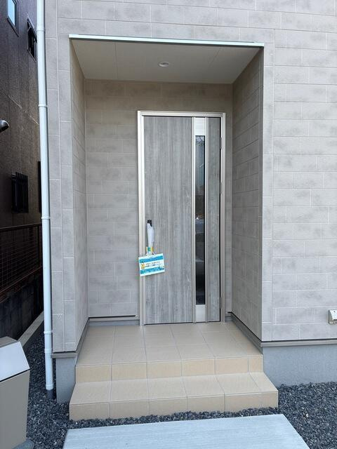 新築戸建て・仲介手数料無料）小牧市池之内鳶ケ巣・１号棟の玄関|玄関です