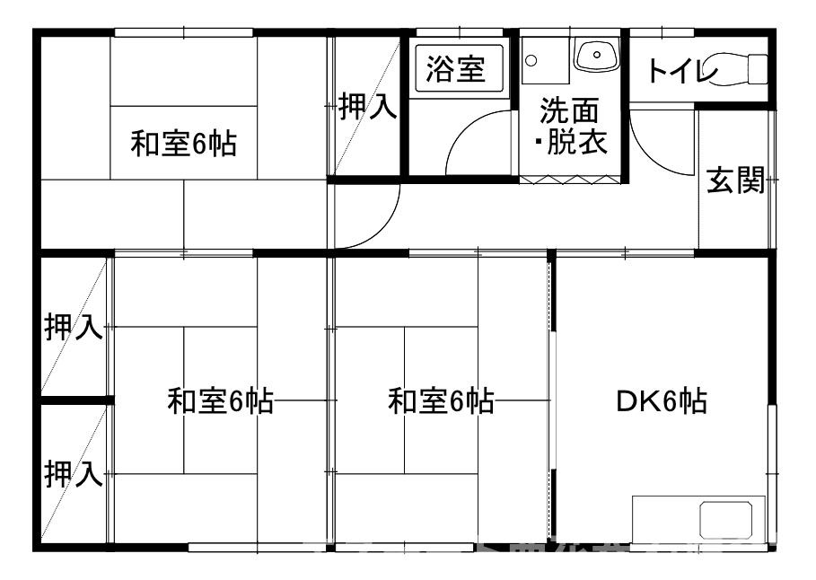 佐藤住宅の間取り