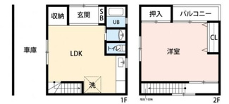 【間取り】 | 大島戸建 | 間取りです。