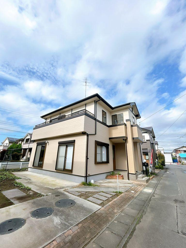小山市雨ケ谷新田　中古戸建　敷地46.43坪の外観