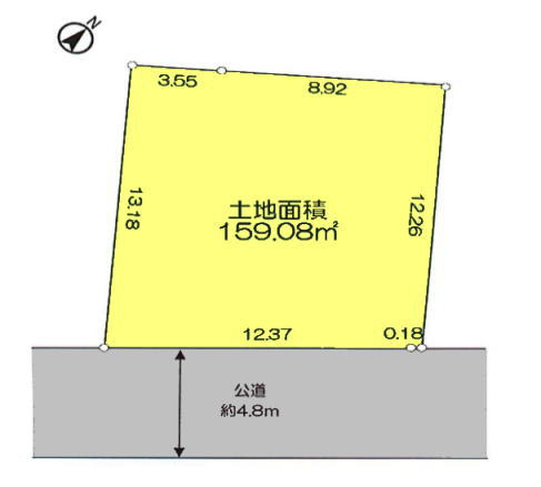 桶川市北　売地