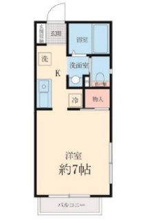 【間取り】 | アヴニール高井戸 | 間取りです。