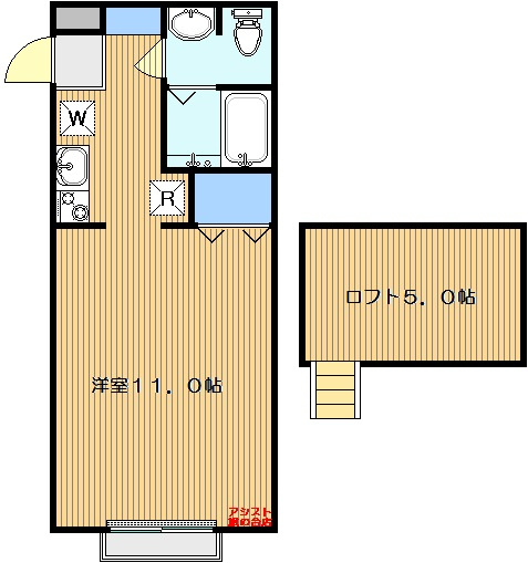 Cherry Courtの間取り
