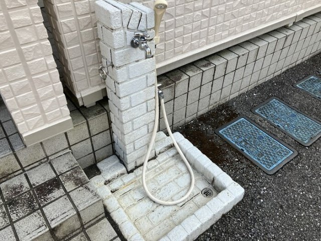 ハーズリッチ北高見の設備|ペット足洗い場