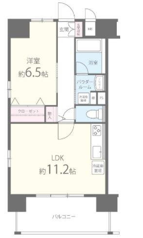 ヴァンドーム梅田北の間取り