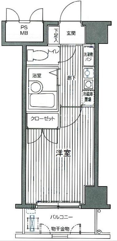 ガラ・シティ笹塚の間取り|間取り