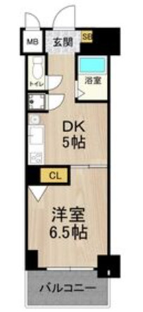 フェニックス日本橋高津の間取り|PHOENIX日本橋高津（フェニックス日本橋高津）　間取り