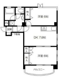 足立区西綾瀬２丁目の賃貸マンション