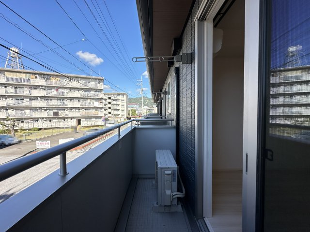 ヴィラ新本町のバルコニー