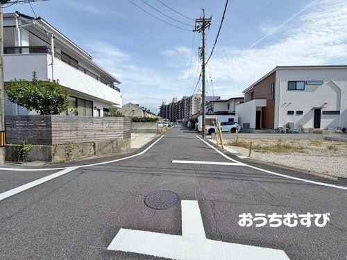 尾張旭市井田町2期(全2棟)の前面道路含む現地写真