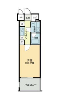 【間取り】 | パトリア九段下 | 間取りです。