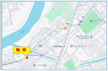 よかタウン／東区渡鹿８丁目１期／１号棟の地図