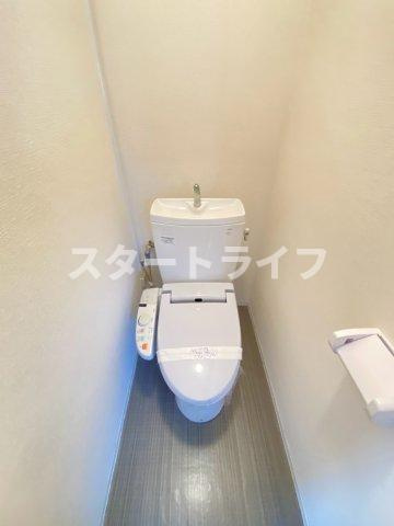 大阪市東淀川区菅原３丁目の賃貸マンションのトイレ
