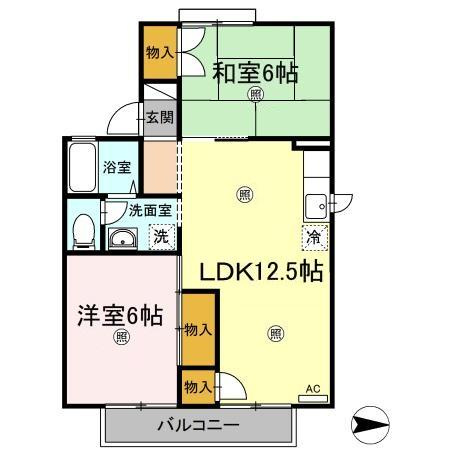 セジュール島本の間取り