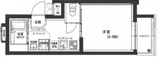 【間取り】 | Ｆｕｓｉｏｎ中野坂上 | 間取りです。