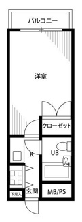 【間取り】 | プレール方南町 | 間取りです。