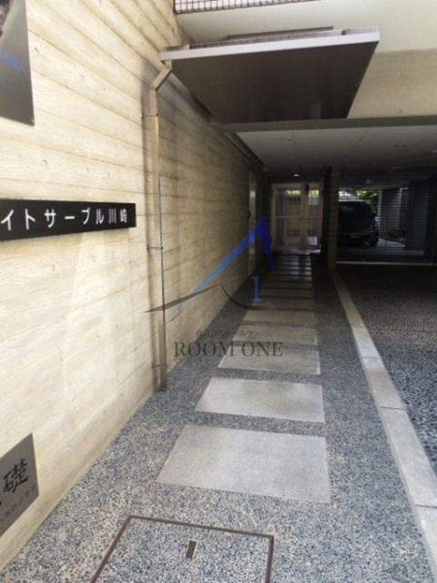 ハイトサーブル川崎のエントランス|エントランスです。