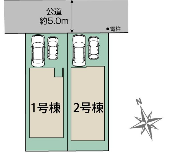 千葉市若葉区千城台東２丁目の区画図