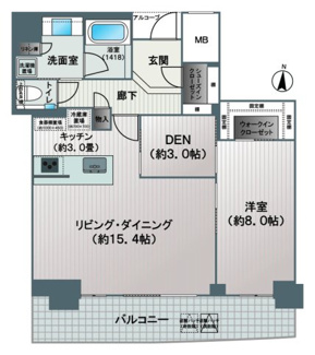 【間取り】 | 大阪ひびきの街ザ・サンクタスタワー　堀江小学校区 | 間取り