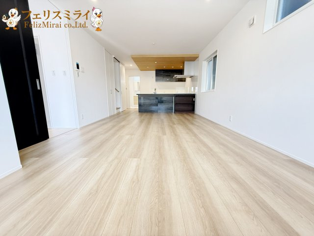 神戸市西区福吉台２丁目新築戸建１号地の居間・リビング