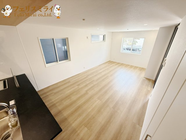 神戸市西区福吉台２丁目新築戸建１号地の居間・リビング