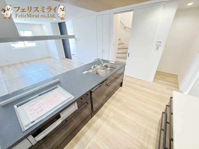 神戸市西区福吉台２丁目新築戸建１号地のキッチン