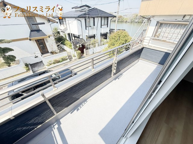神戸市西区福吉台２丁目新築戸建１号地のバルコニー