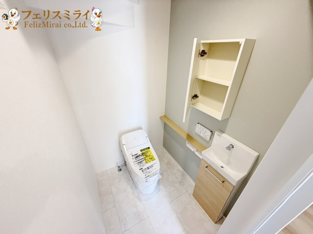神戸市西区福吉台２丁目新築戸建１号地のトイレ