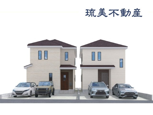 嘉手納町水釜379番（全2棟）の外観パース|外観パースです