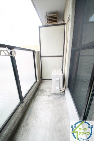 YKハイツ松の内のバルコニー|※類似部屋