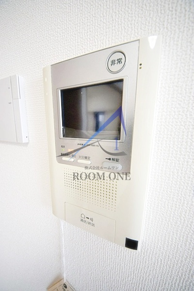 クレヴィア文京白山のセキュリティ|モニター付きインターホンです。