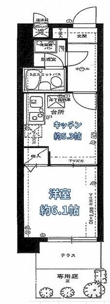 ライオンズマンション青戸第２の間取り|間取りです。