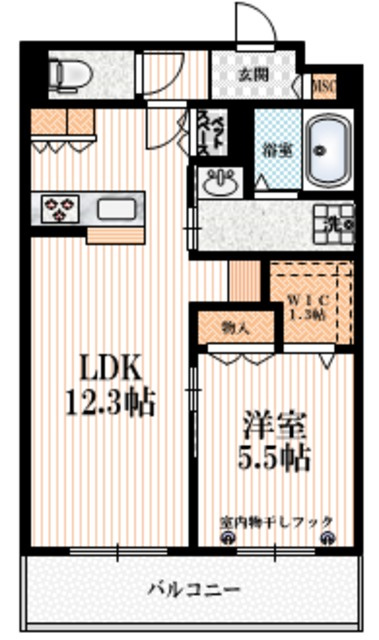 Ｌｅ　Ｃｉｅｌの間取り|★間取図★