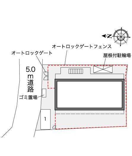 レオパレスプレステージ三津屋Ⅱの間取り