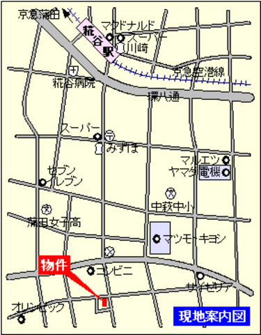 Ｍ－ＦＬＡＴ（エムフラット）の地図