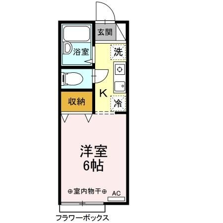 キャッスル多摩川の間取り|間取りです。