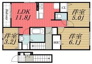 【間取り】 | ラポール　Ⅳ