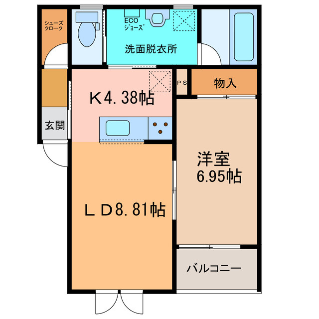 Grand OakⅤの間取り