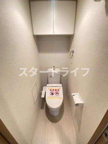 大阪市淀川区木川西２丁目の賃貸マンションのトイレ
