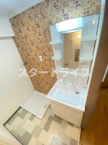 大阪市淀川区西宮原１丁目の賃貸マンションの洗面所|参考写真