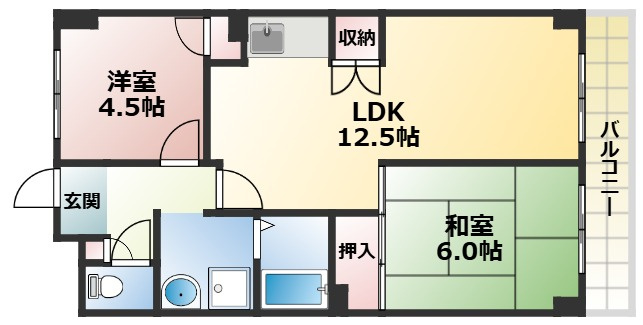 ヴァンベールの間取り