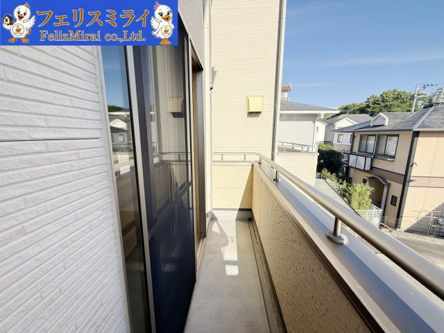 神戸市西区池上４丁目５-２３付近のバルコニー