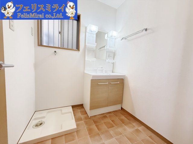 神戸市西区池上４丁目５-２３付近の洗面所