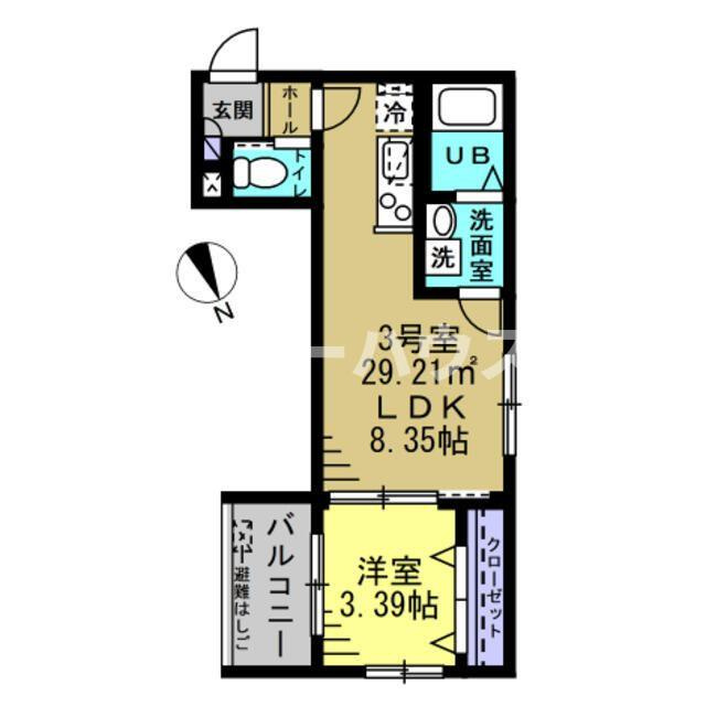 TUP津田沼の間取り
