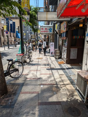 新道頓堀ビルの周辺