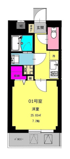 【間取り】 | b’CASA隅田桜橋 | 間取りです。