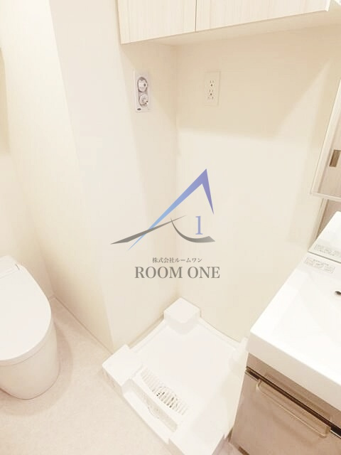 テラス大崎の設備|洗濯機置き場です。